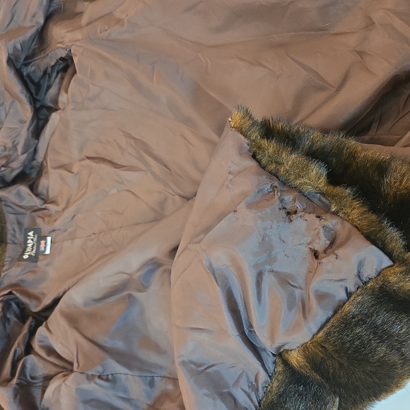 VTG Olympia Faux Fur Plush Full Length Maxi Glam Mob Wife Coat USA Womens 1X - Picture 10 of 12